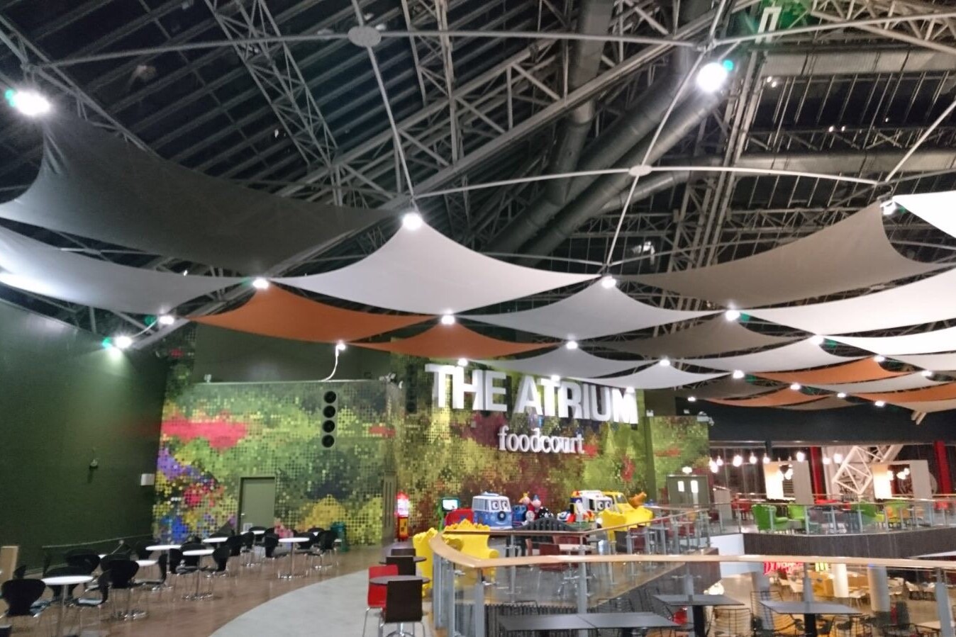 Retail face-lift for St Enoch’s with fabric acoustic ceiling