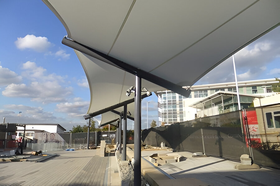 Middlesex University Fabric Shade and Shelter Solution
