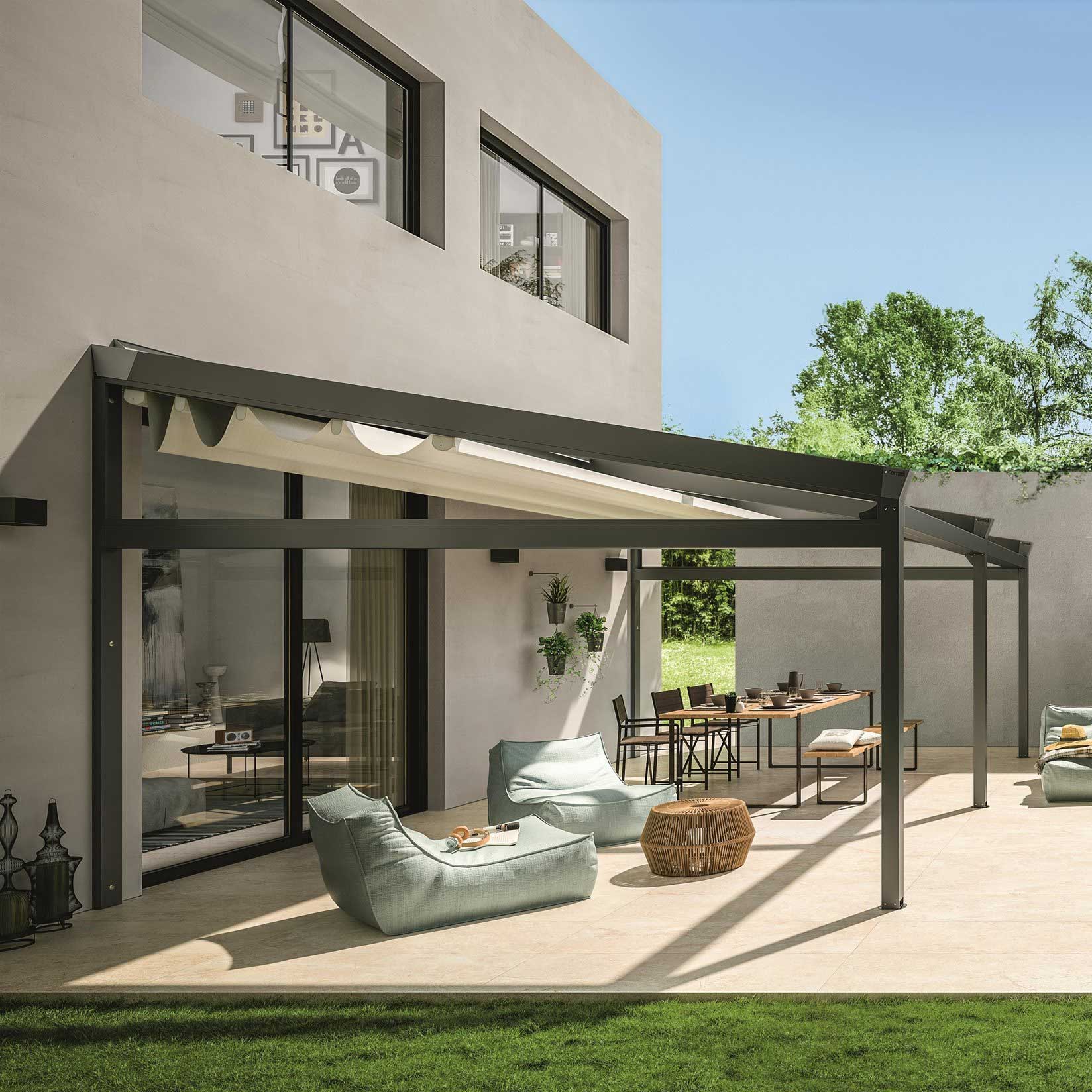 Tensile fabric structures from Corradi